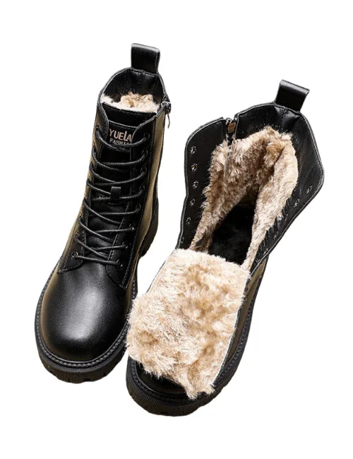 Evelin | Leder Winterstiefel