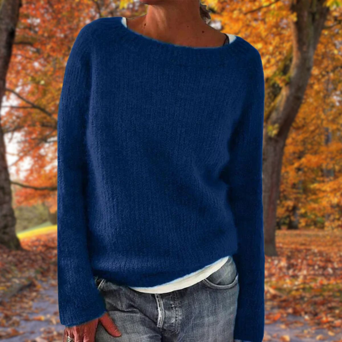 Leah | Klassischer Pullover aus Wolle