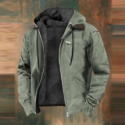 Anselm | Jacke mit Reißverschluss und Kapuze