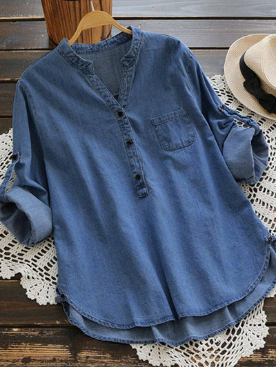 SELAH | DENIM-BLOUSE