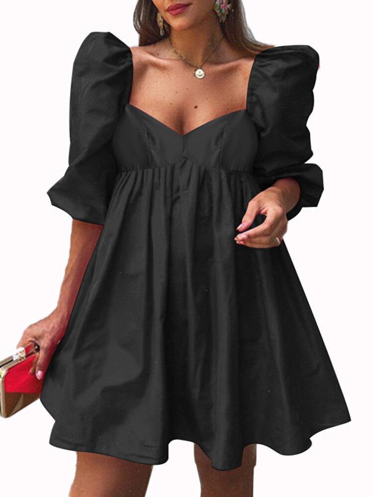 Mira | Kleid mit Puffärmeln