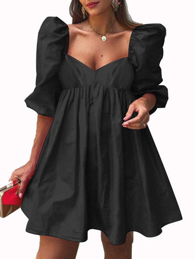 Mira | Kleid mit Puffärmeln