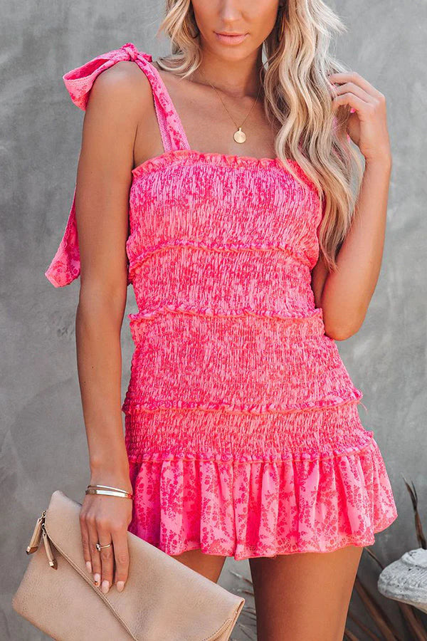 SAVANNAH | KLEID MIT RÜSCHEN