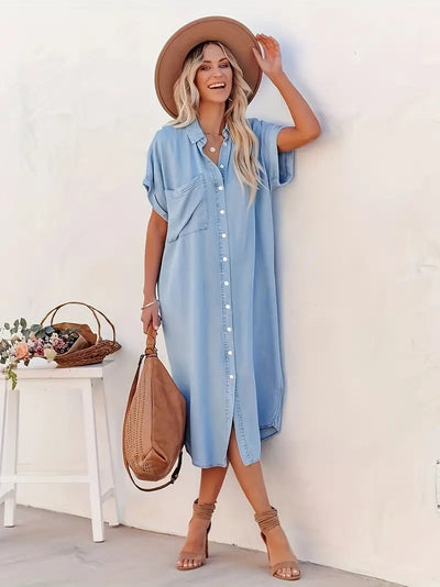 Zara | Stilvolles Hemdkleid