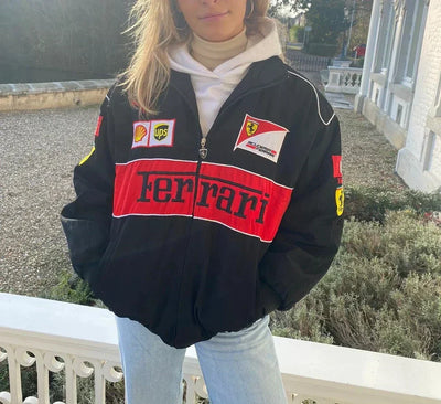 Gisela | Vintage Ferrari Rennfahrer Jacke