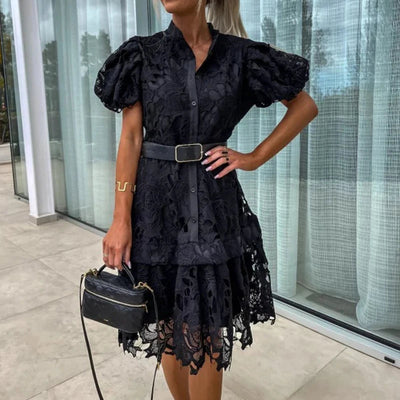Alaina | Kurzärmeliges Minikleid