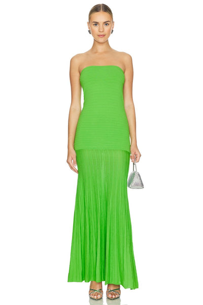 Mathilda | Trägerloses Maxikleid