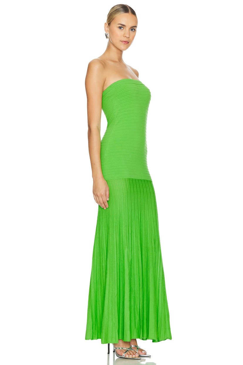 Mathilda | Trägerloses Maxikleid