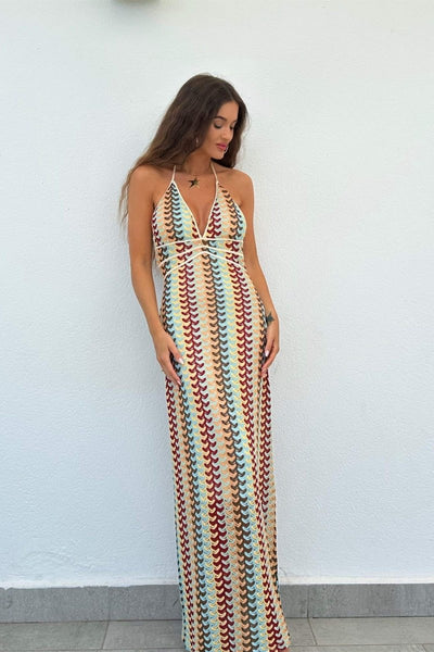 Ronja | Gehäkeltes Maxikleid