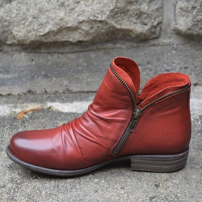 Ava | Damen Stiefel mit Reißverschluss