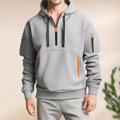 Lukas | Halber Reißverschluss Hoodie