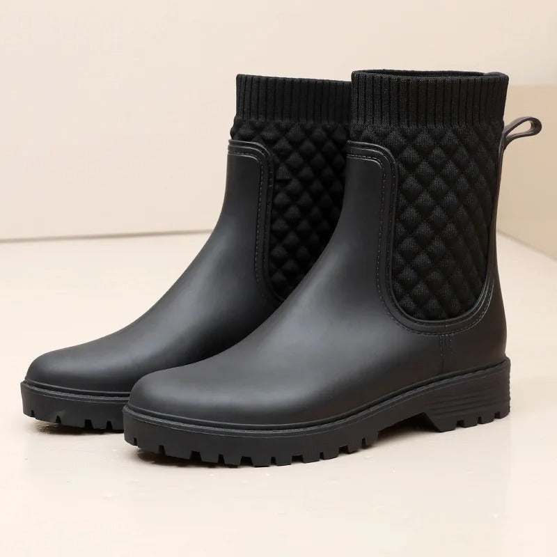 Annett | Bequeme wasserdichte Regenstiefel