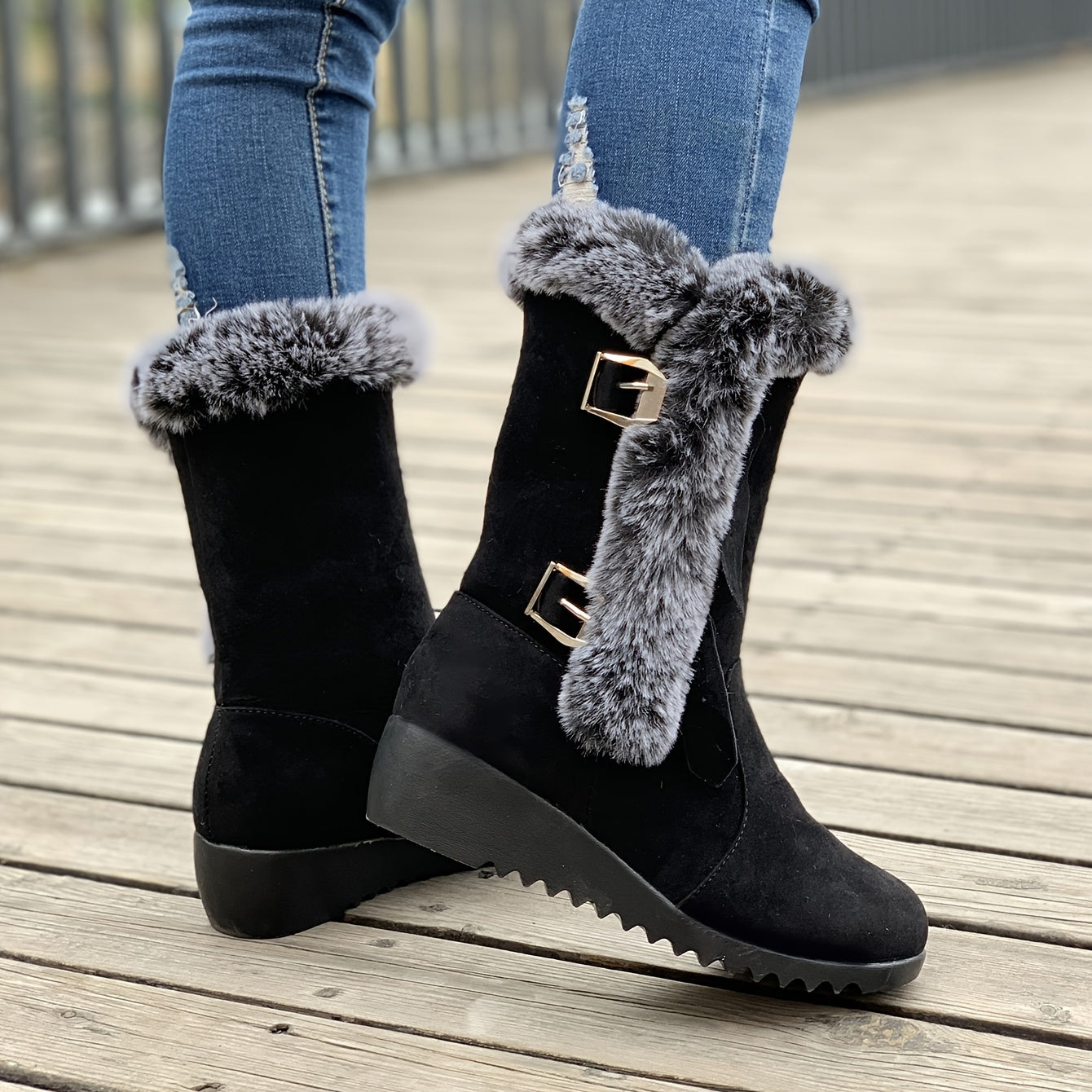 Seraphina | halbhohe Schneestiefel