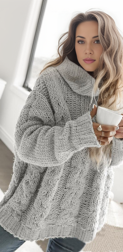 Aspen | Kabelstrickpullover