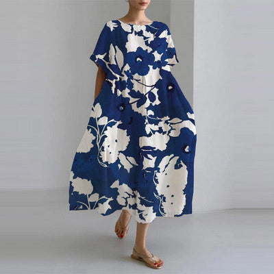 Jamie | Lockeres Kleid mit Rundhalsausschnitt
