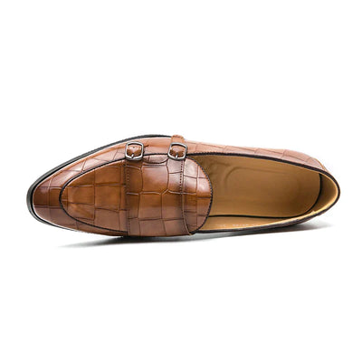 Harrison | Gatte Schuhe mit Krokodil-Prägung