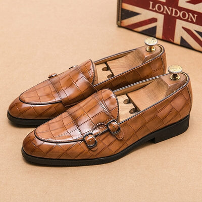 Harrison | Gatte Schuhe mit Krokodil-Prägung