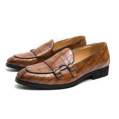 Harrison | Gatte Schuhe mit Krokodil-Prägung