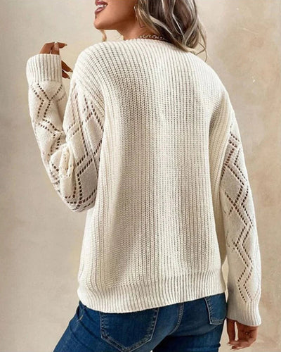 EMILY | ELEGANTER PULLOVER MIT V-AUSSCHNITT