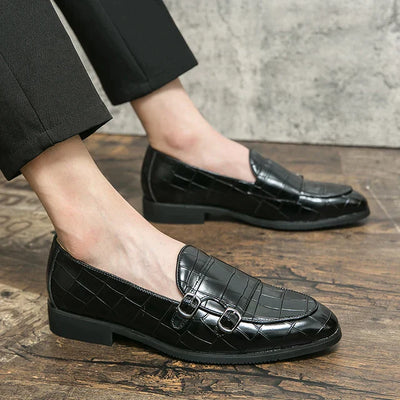 Harrison | Gatte Schuhe mit Krokodil-Prägung