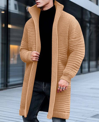 Trevor | Langer Strickcardigan für Männer