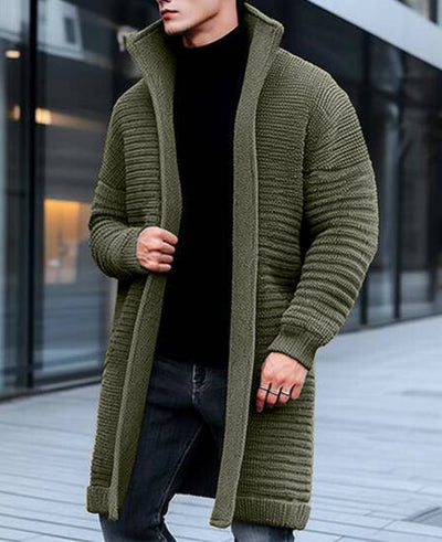 Trevor | Langer Strickcardigan für Männer